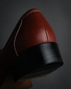 “HERMES” 90’s-00’s Chaine d’ancre hardware loafers