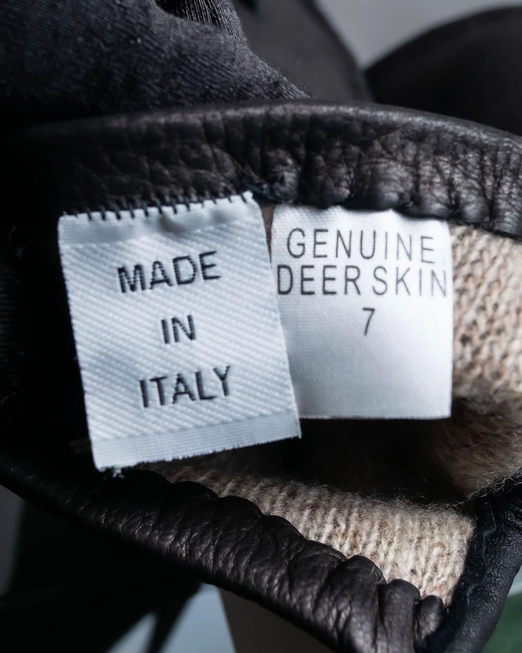"Antonio Murolo" Deerskin signature leather gloves