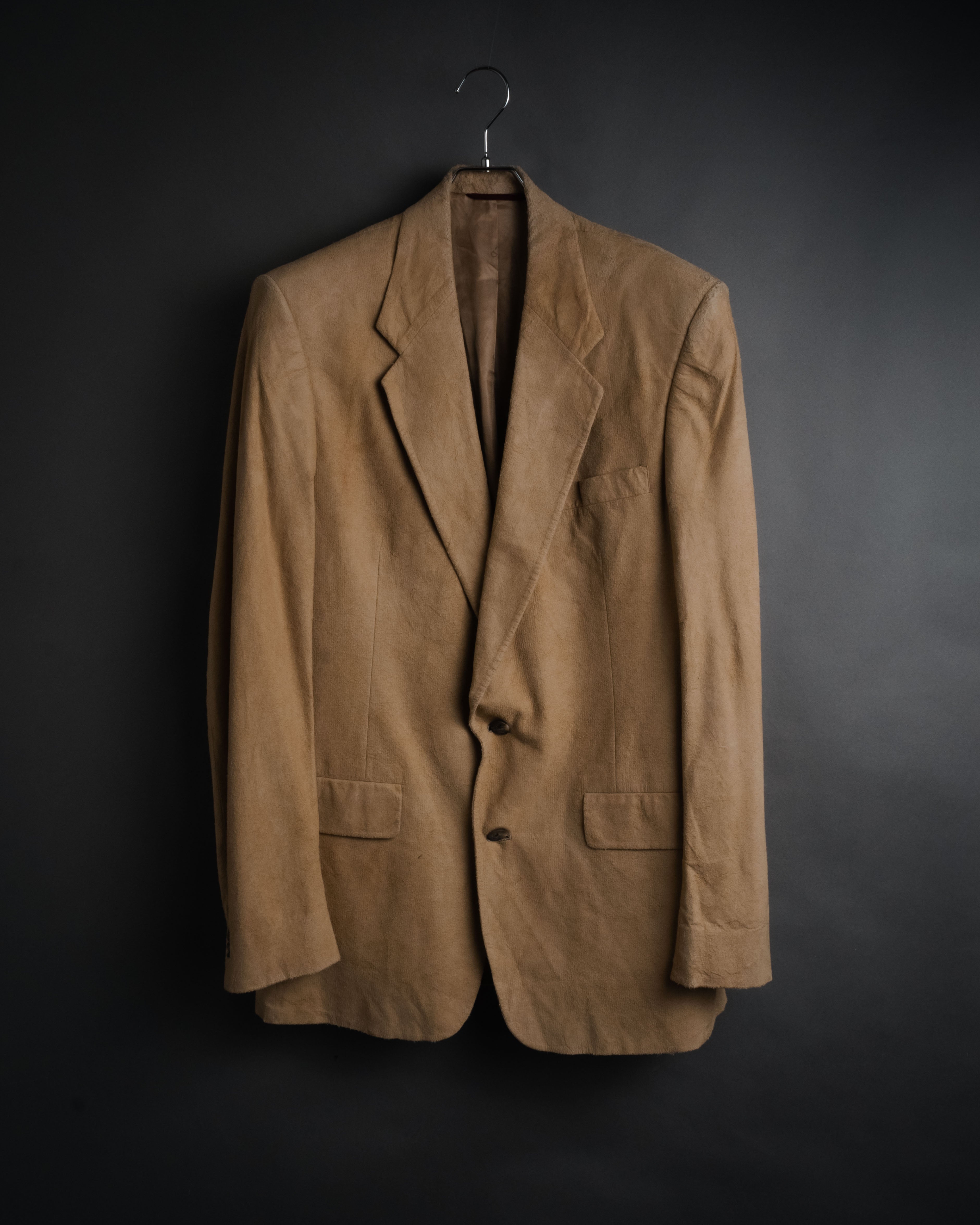 ♥️美品　Christian Dior テーラードジャケット ベージュ Christian Dior MONSIEUR” 80's-90's Suede tailored jacket – MOOD