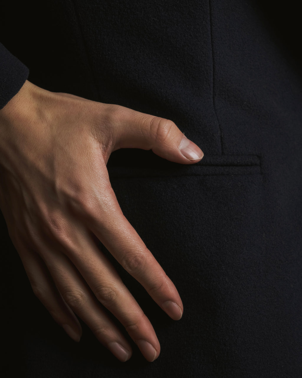 Chaqueta de cuello alto estilo años 90 de Christian Dior