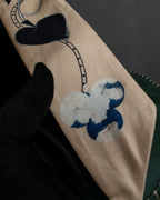 "Christian Dior" Iconic motif silk twilly scarf