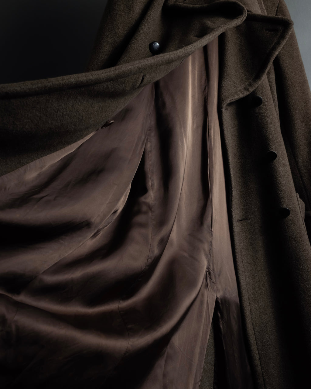 -SPECIAL- “GUCCI × ZAMASPORT” 1989–1994 Double Breasted Long Coat