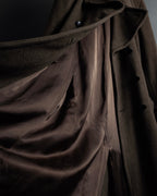 -SPECIAL- “GUCCI × ZAMASPORT” 1989–1994 Double Breasted Long Coat