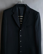 "JEAN PAUL GAULTIER FEMME" Swarovski design structured tailored jacket