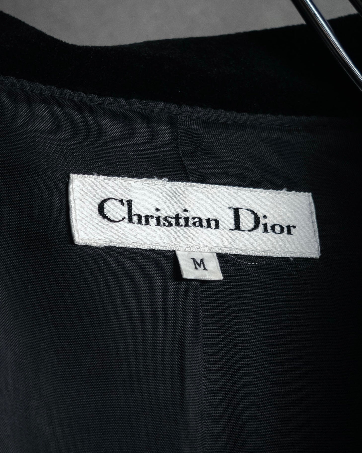 –SPECIAL– “Christian Dior”
80’s-90’s Velour lace trimmed robe coat