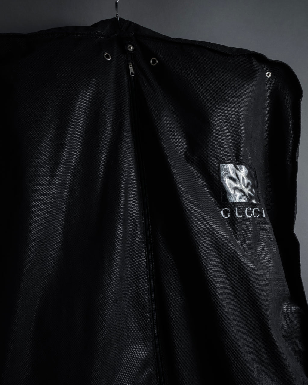 -SPECIAL- "GUCCI" 90's-00's Leather combination fur long coat