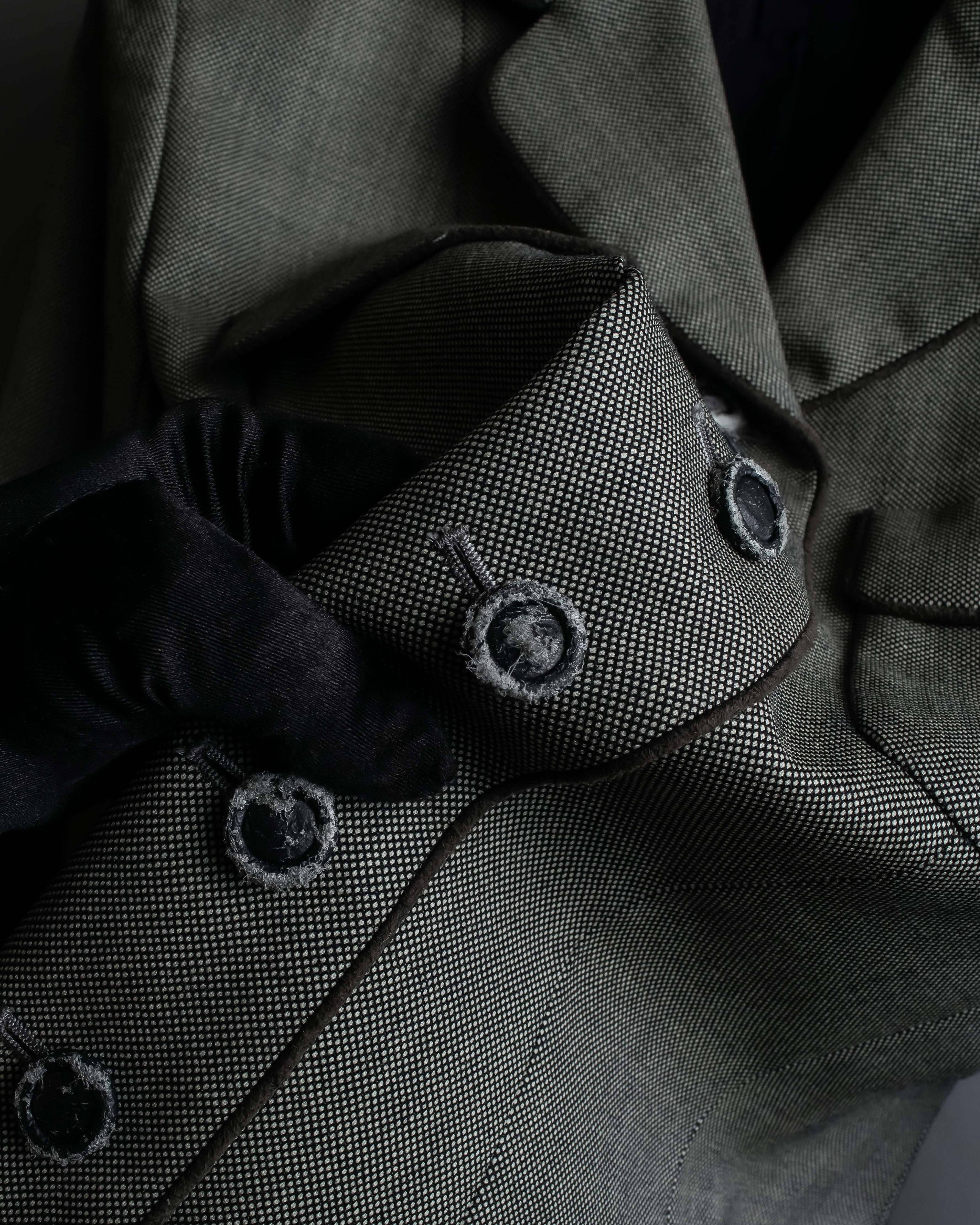 "Christian Dior" Flap pocket detail military tailored jacket