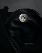“Salvatore Ferragamo“ Mid 2000’s-early 2010’s gancini pocket hobo bag