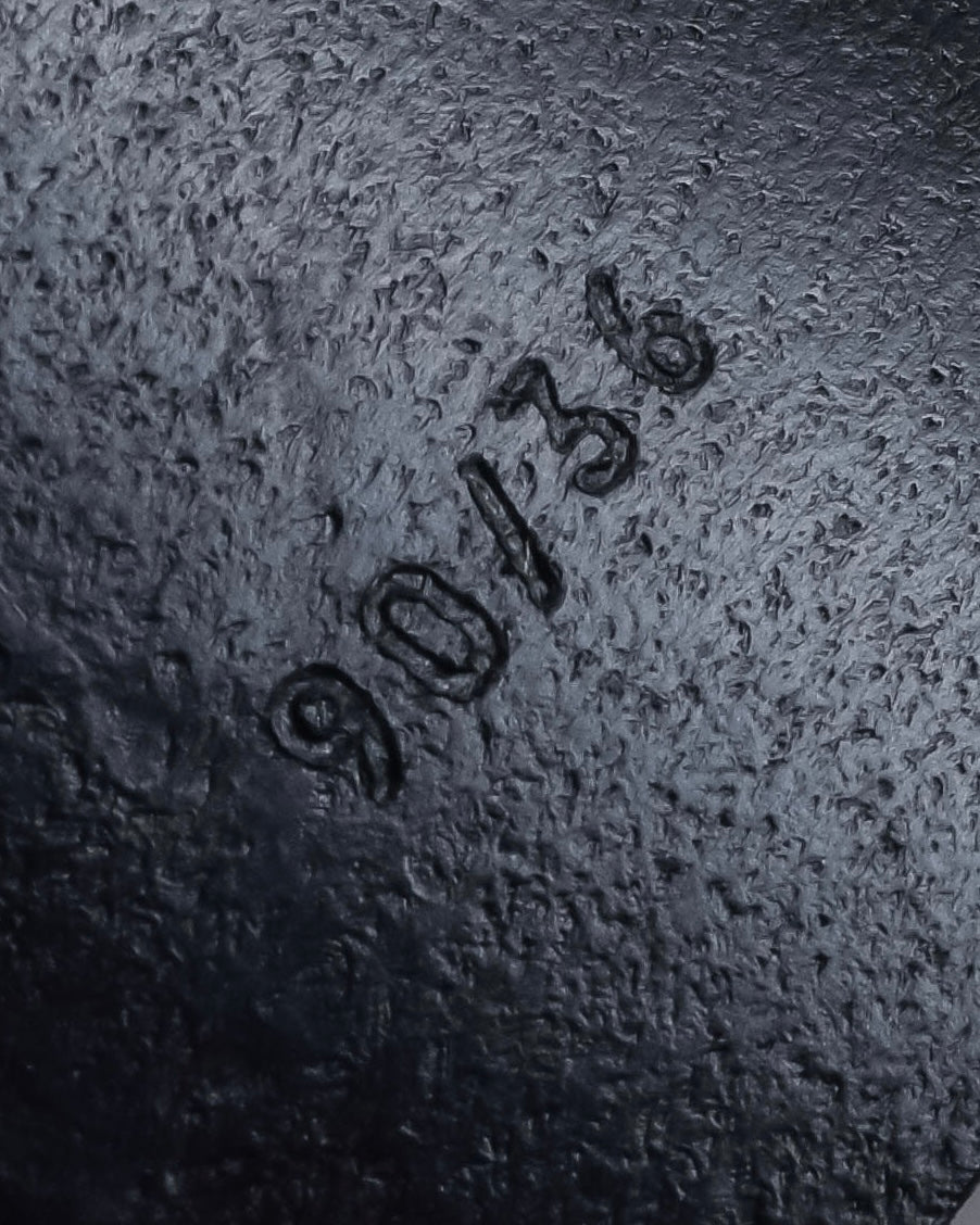 "Dolce & Gabbana" Libra motif silver buckle leather belt