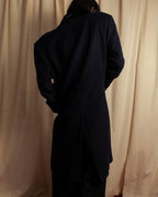 -SPECIAL- "BURBERRYS" 1980-1990's 
Classically tailored oversized 100% cashmere chester coat