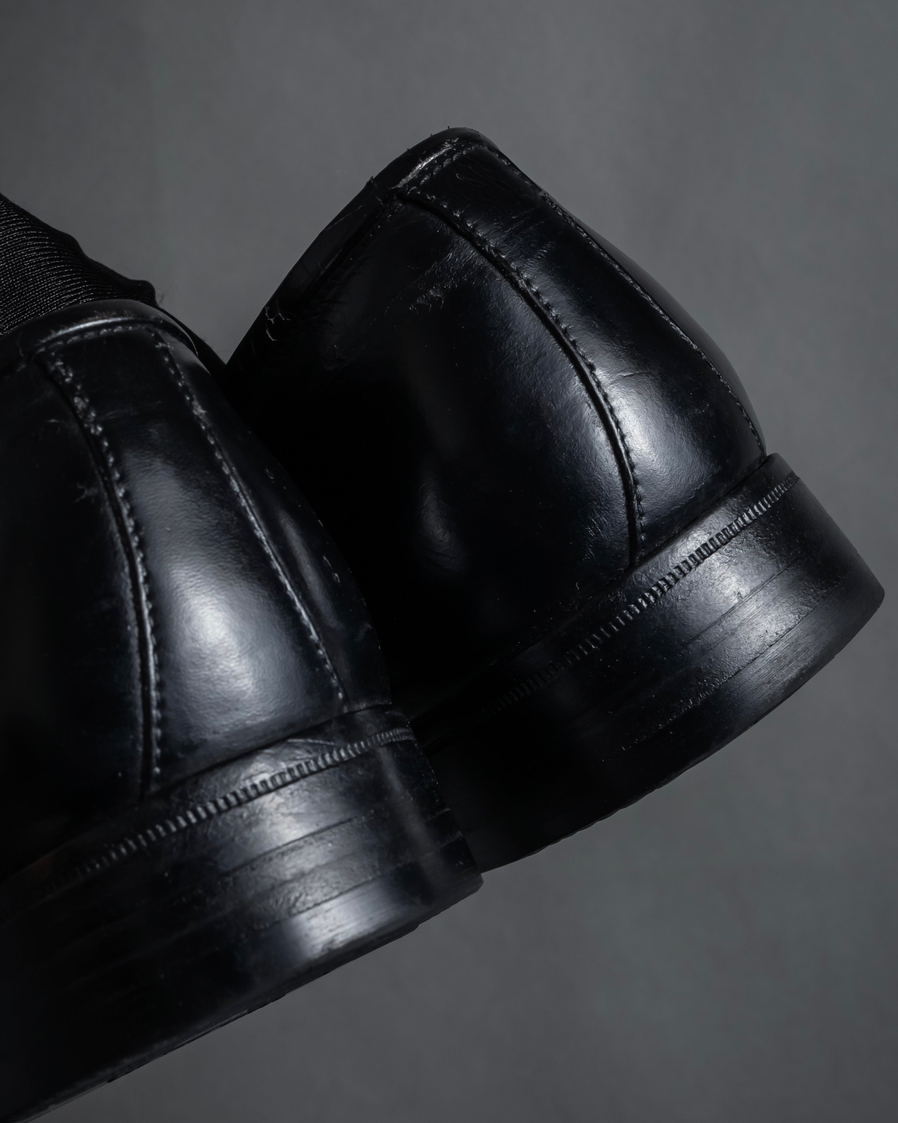 "GUCCI" 90’s classic leather penny loafers