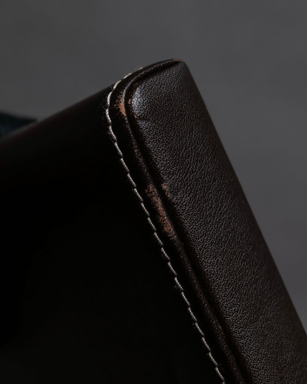 "LOEWE" Logo engraved wooden storage box