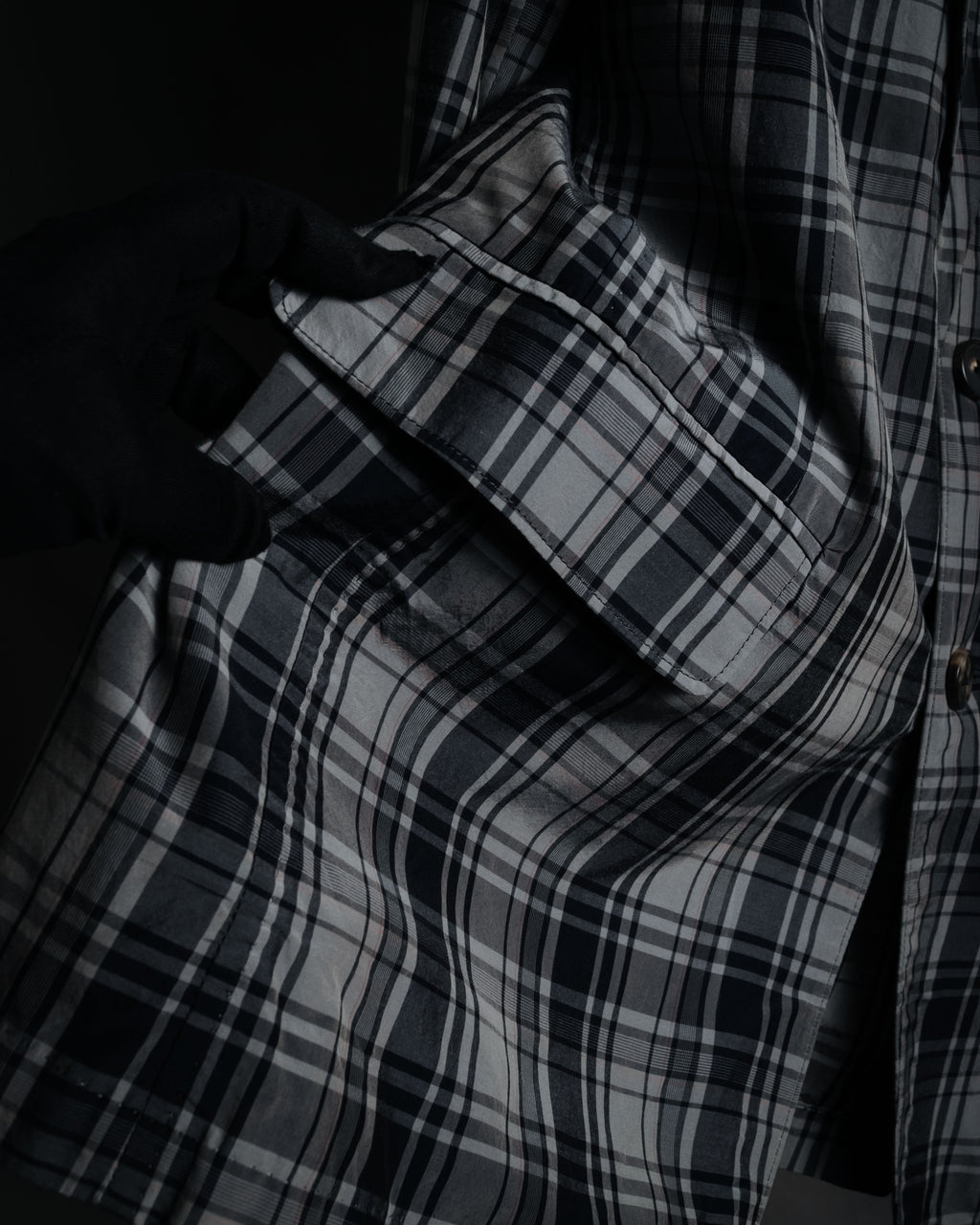 "DRIES VAN NOTEN" 2012-2018 lightweight madras check tailored jacket