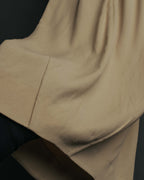 "FENDI" 00's-10's Draped wool blend dress