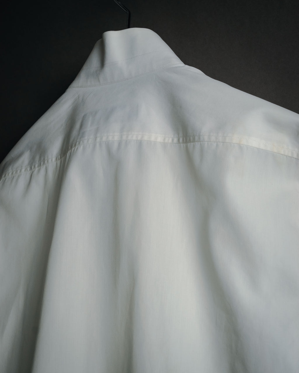 –SPECIAL– "Yves Saint Laurent" 00’s Tuxedo bib-front wing-collar dress shirt