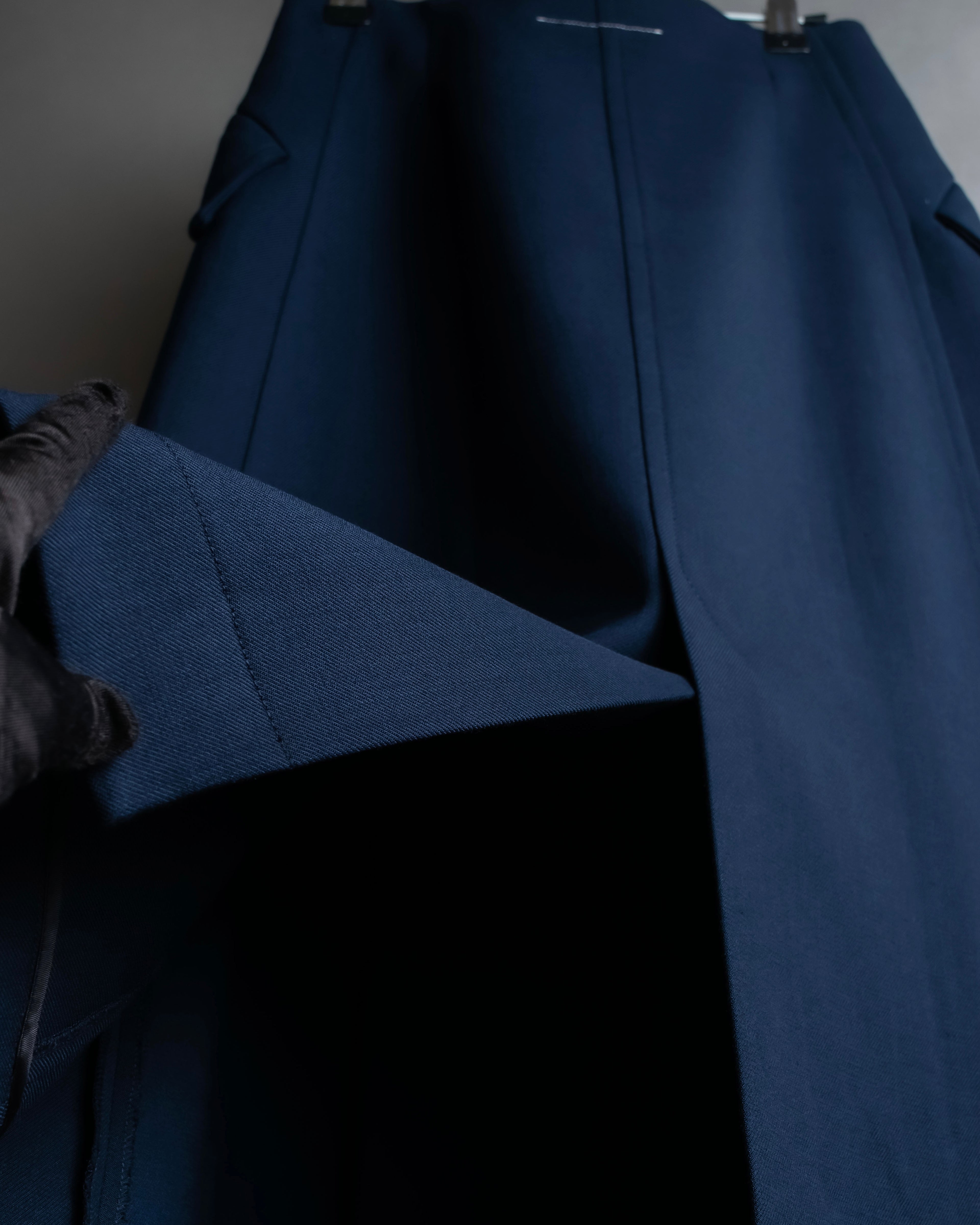 "MM6 MAISON MARGIELA" 20SS Beautiful navy trench skirt