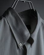 "COMME des GARCONS HOMME" Beautiful pinstripe button-down shirt