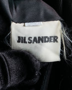 "Jil Sander+" Peaked label minimalist design tailored coat