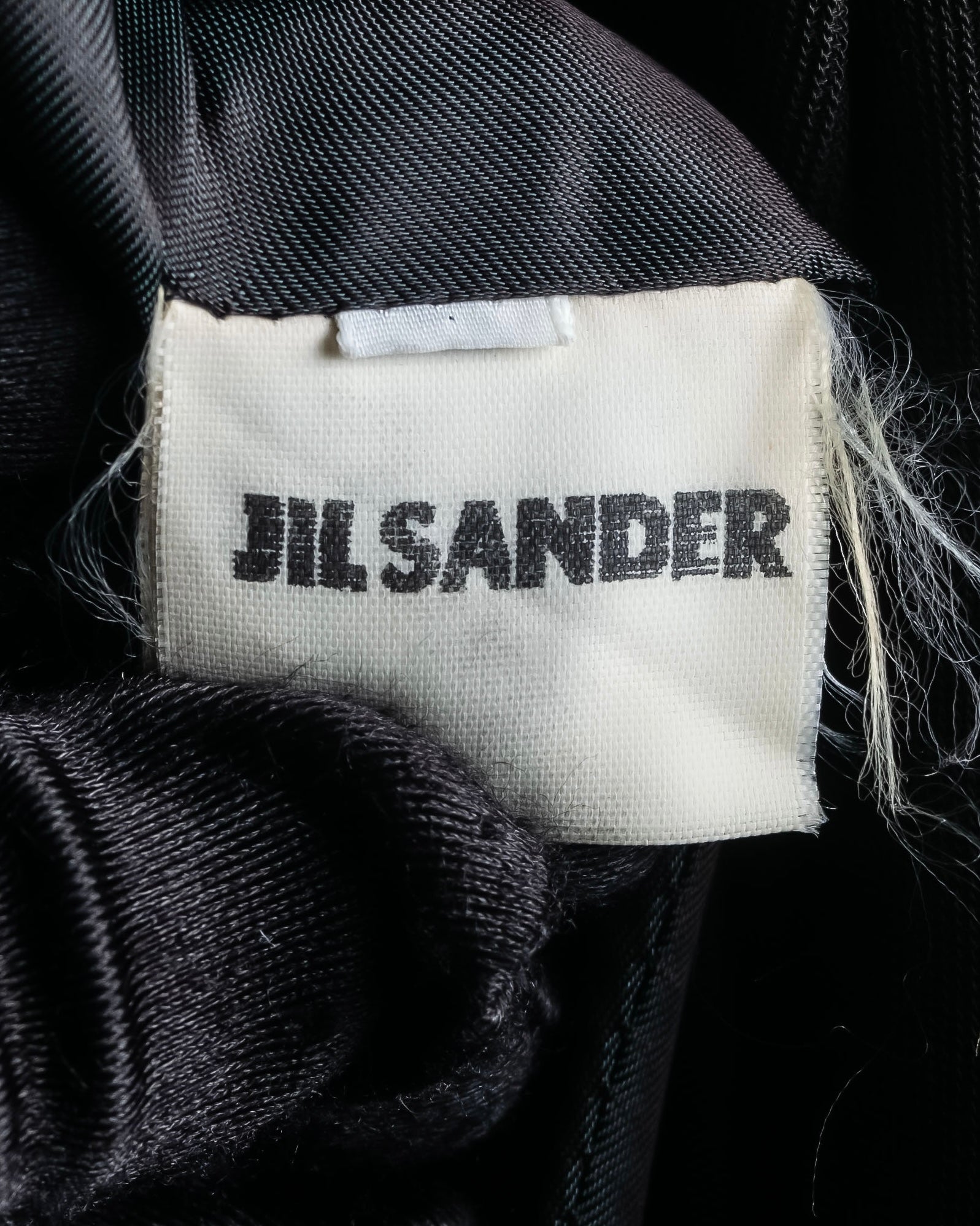 "Jil Sander+" Peaked label minimalist design tailored coat