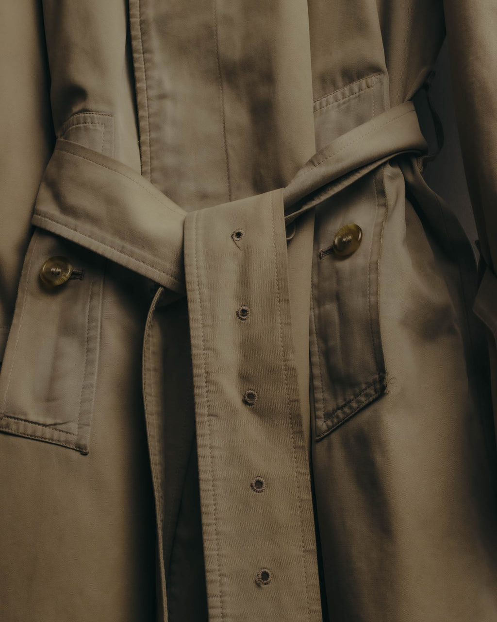 “BURBERRYS” 90’s classic cotton trench coat