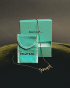 "Tiffany & Co." 80's-90's Sculptural triple bow necklace