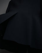 -SPECIAL- “HERMÈS” 90’s Shawl collar asimmetry jacket