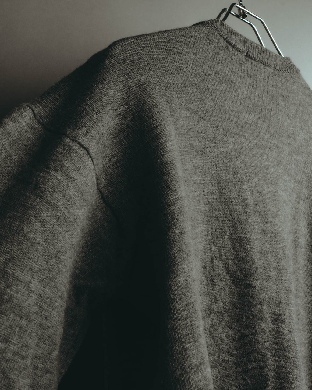"Yves Saint Laurent" 80's-90's Relaxed wool v neck cardigan