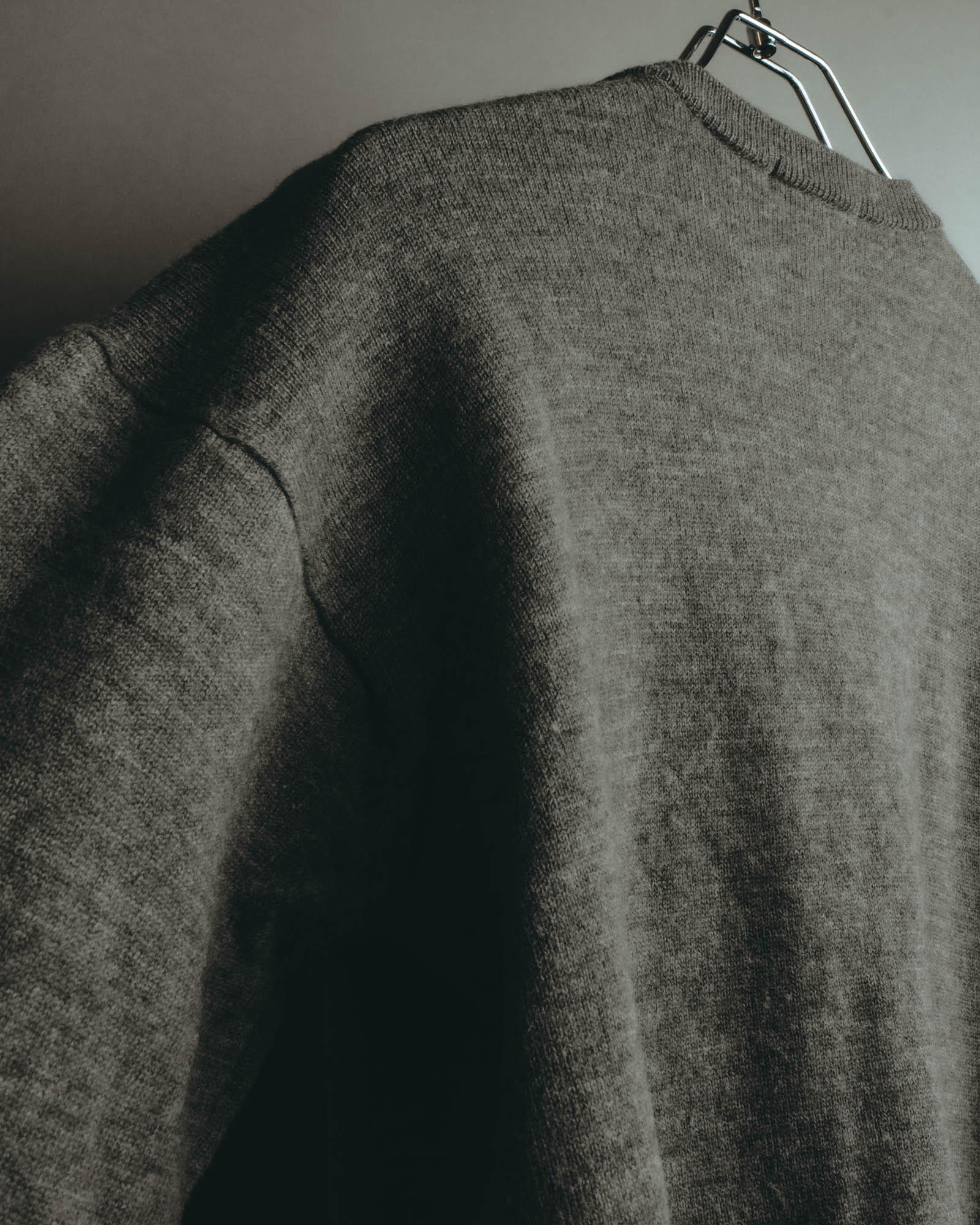 "Yves Saint Laurent" 80's-90's Relaxed wool v neck cardigan