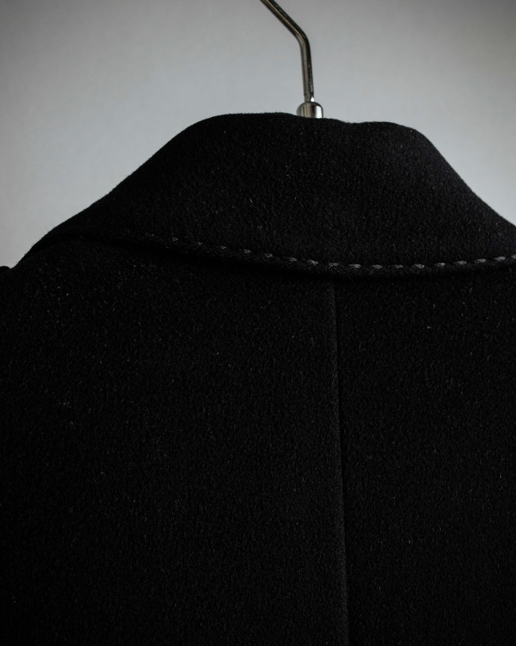 "Max Mara" Stitch design draping chester coat