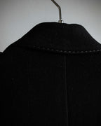 "Max Mara" Stitch design draping chester coat