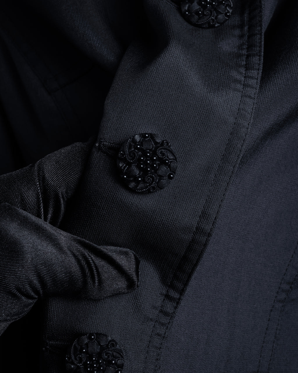 "Christian Dior" Waist shaped princess-line silhouette coat