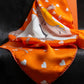 "HERMES" Romantic pattern tea time carre 65 scarf