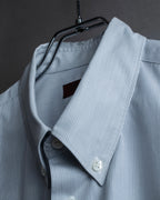 "COMME des GARCONS HOMME DEUX" Striped button-down shirt