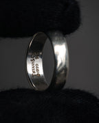 “TIFFANY & CO.” 1999-2005 Dome band silver ring
