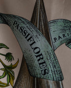 "HERMES" Passion flower print Carre 90 silk scarf