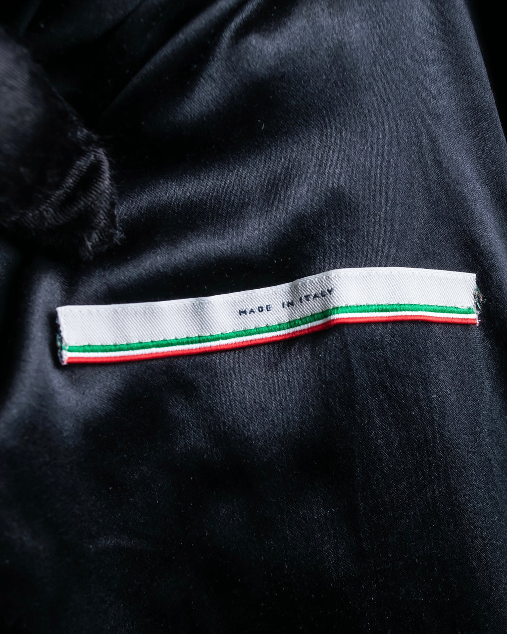 "HERNO" Laser cutwork design structured black dress