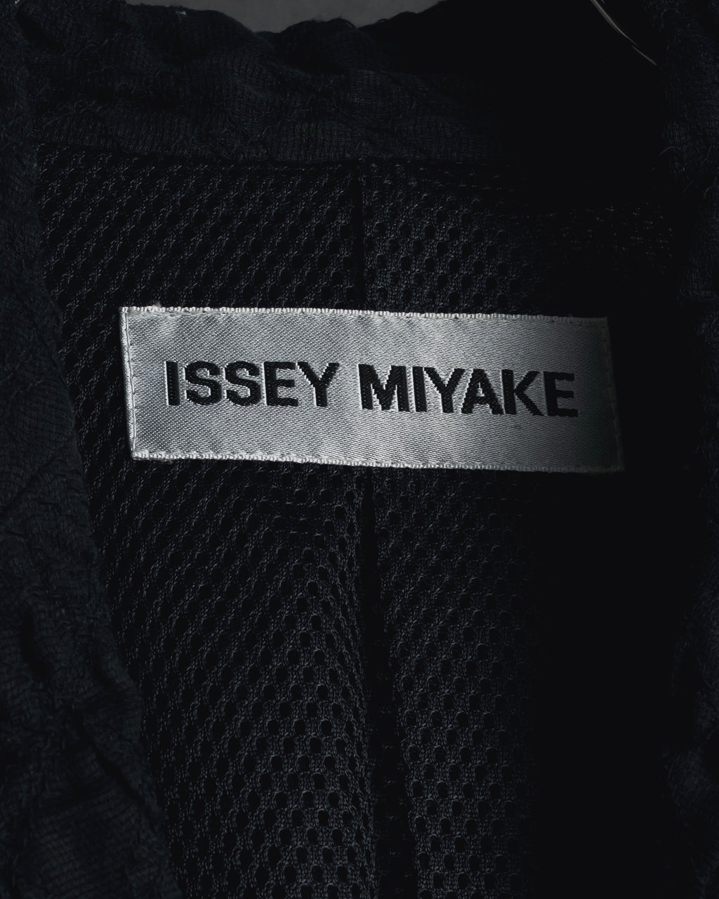 "ISSEY MIYAKE" 98SS Cotton shrunken tailored jacket
