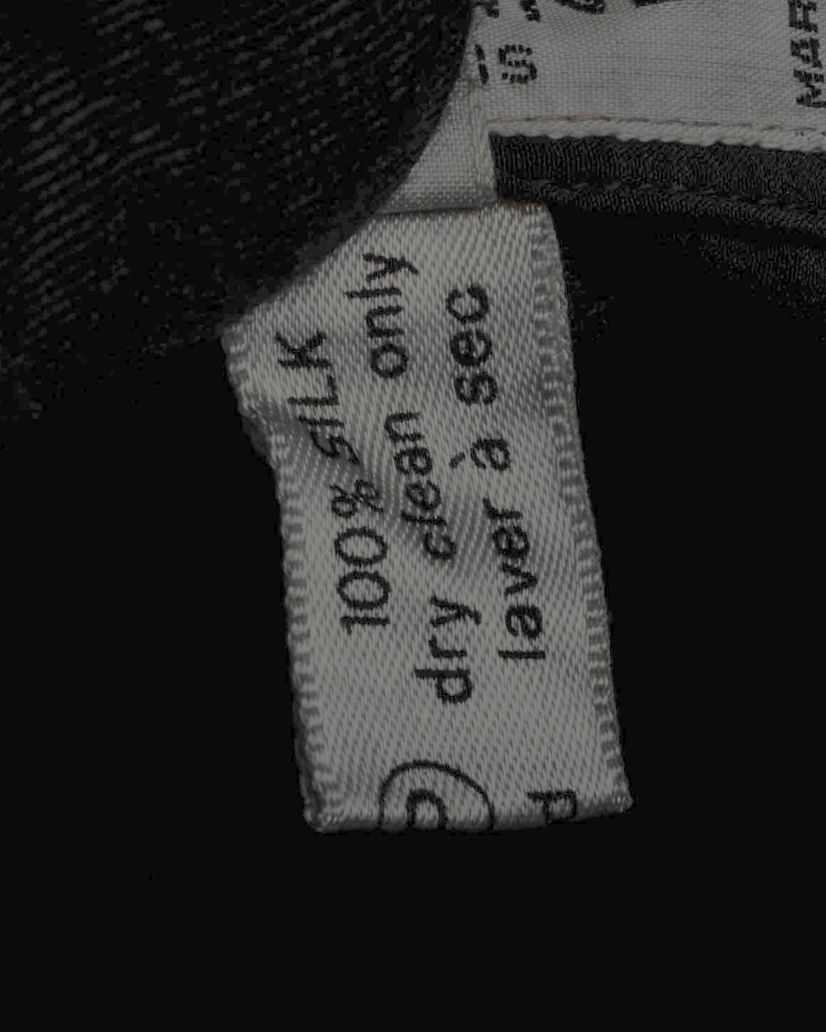 "CELINE" Triomphe embroidered design silk shirt