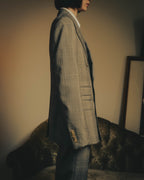 -SPECIAL- “GUCCI” 2019-2021 Glen check double-breasted wool suit