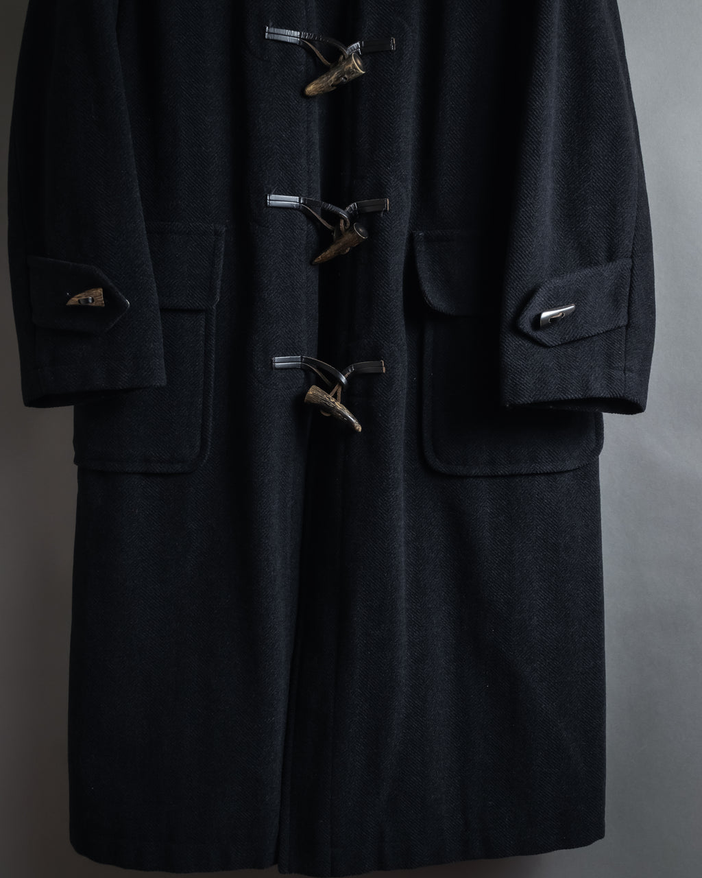 "Burberrys" 90’s heritage duffle coat with check-lined hood