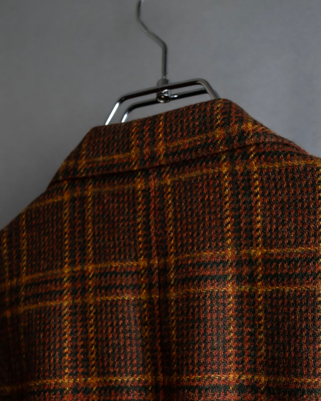 "Burberrys" Warm-colored checked twill tailored jacket
