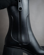 “Chloé” 2020’s Sculptural shark sole rain boots