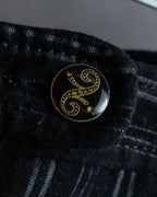 "DOLCE &amp; GABBANA" Pinstripe double-finished slacks