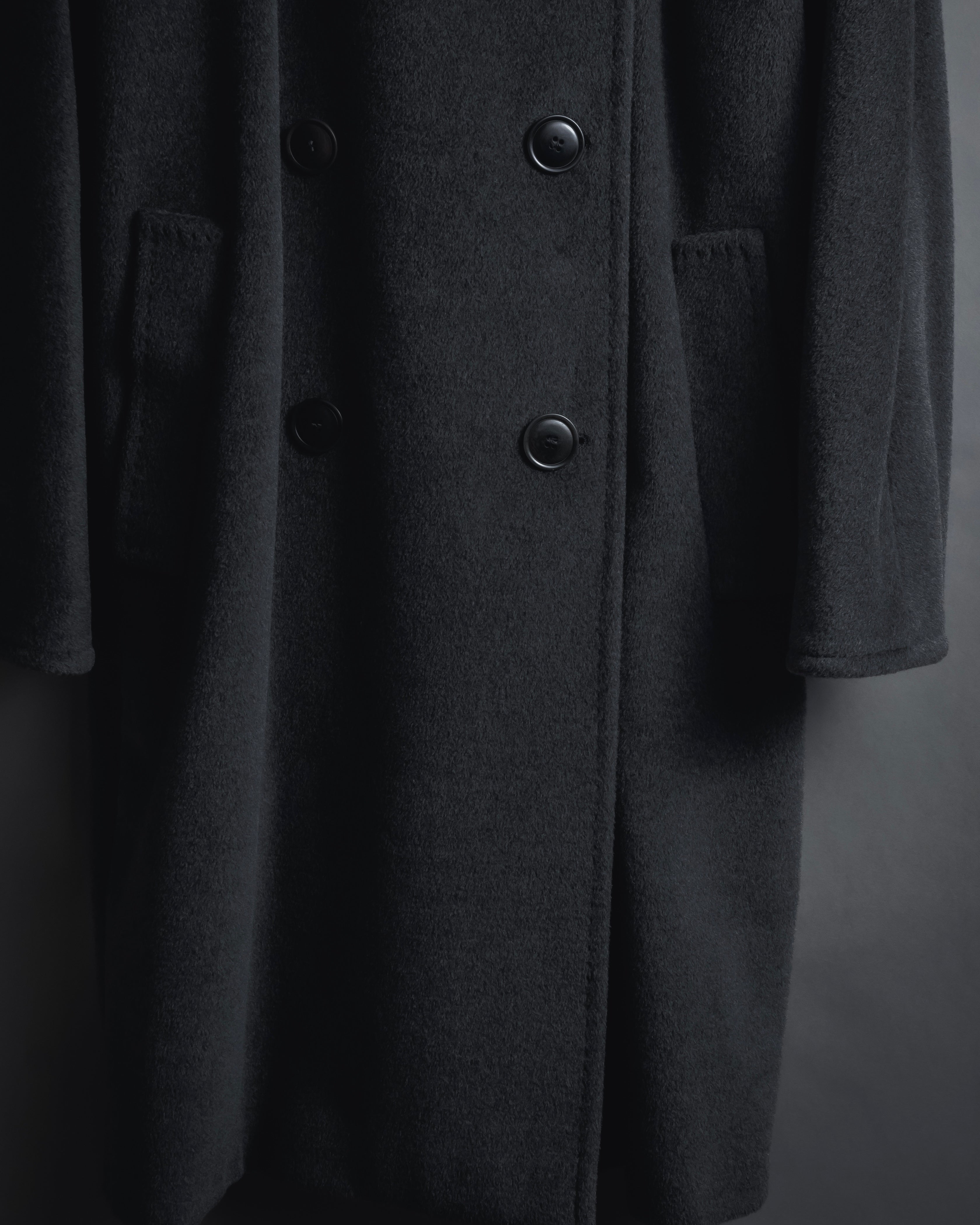 "MARINA RINALDI" Double-breasted minimal over coat