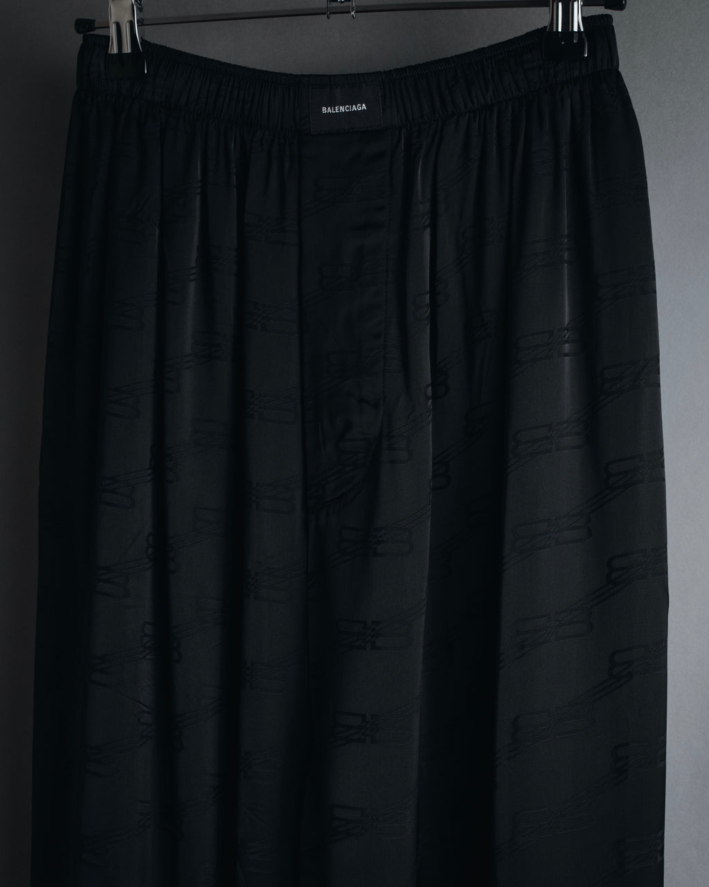 BALENCIAGA 2022春夏影子字母宽松休闲裤
