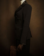 –SPECIAL– “BALENCIAGA” 2006-2012 Sculpted smoking jacket