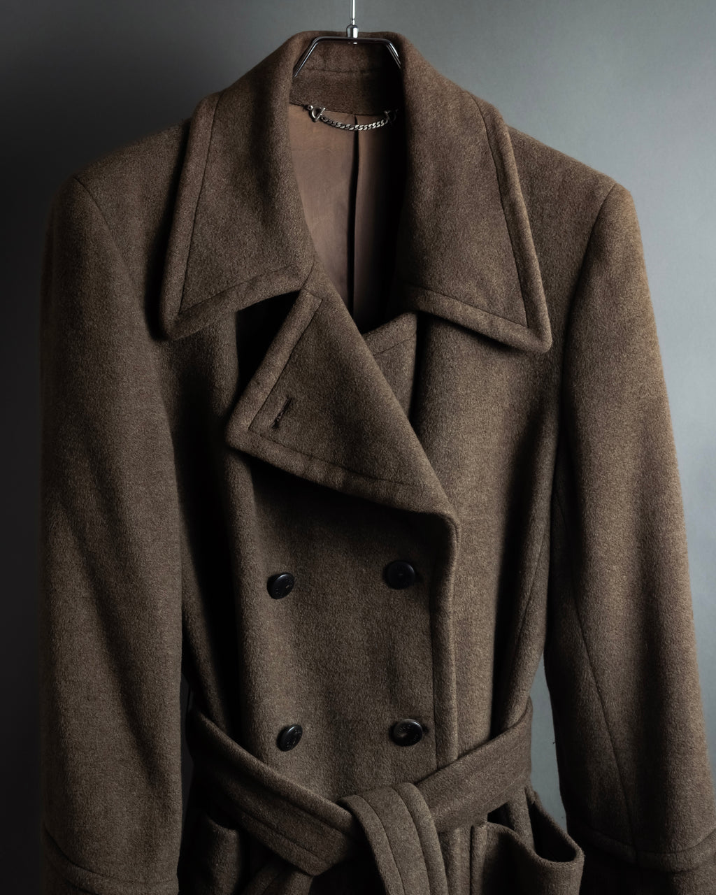 -SPECIAL- “GUCCI × ZAMASPORT” 1989–1994 Double Breasted Long Coat