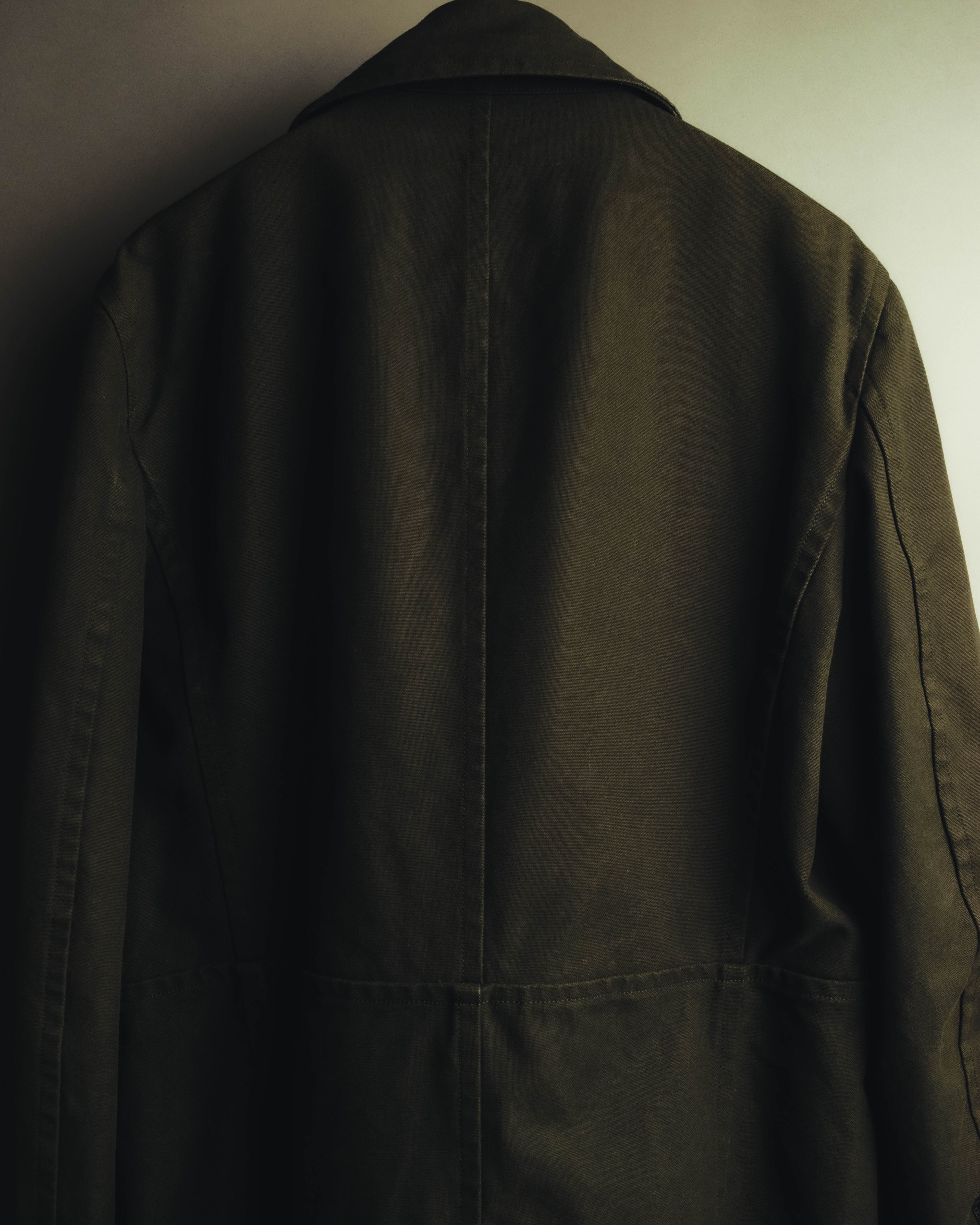 -SPECIAL- "COMME des GARÇONS HOMME" 03AW Asymmetric zip long coat