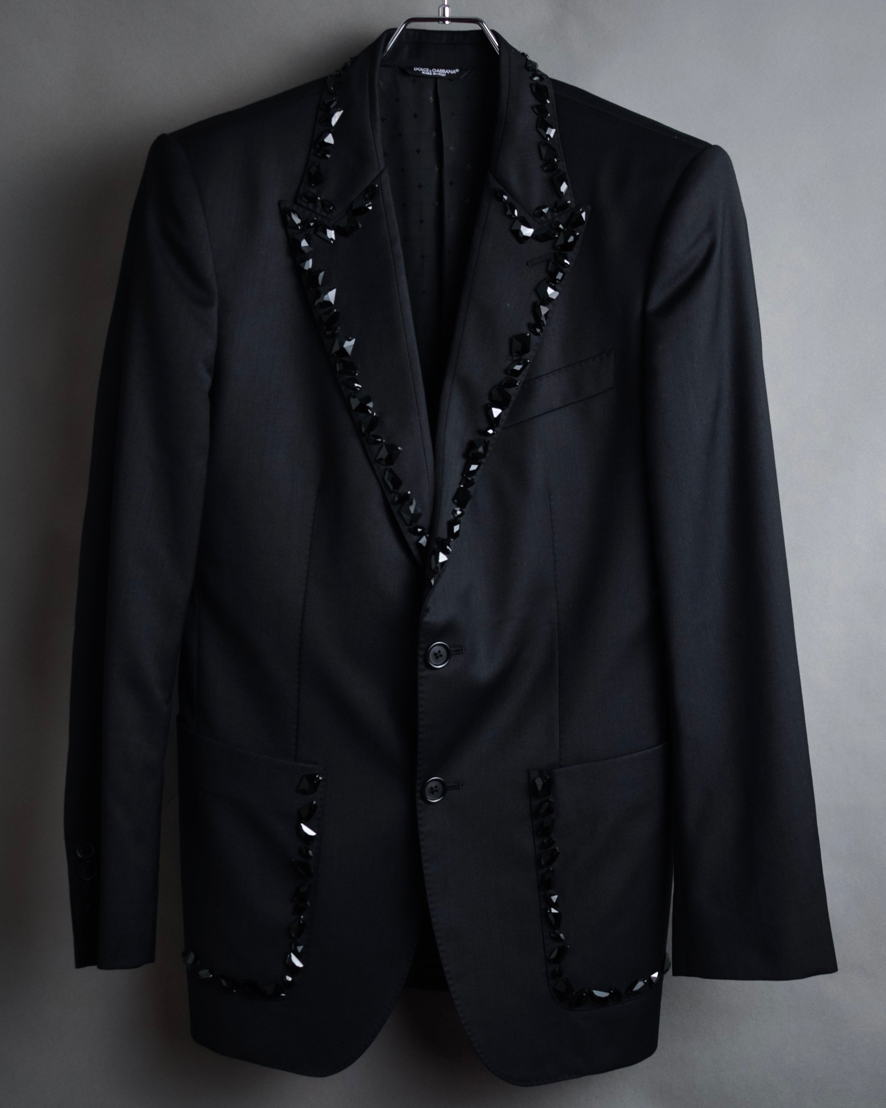 –SPECIAL– “DOLCE & GABBANA”
2010’s Bejeweled peak lapel Sicilia jacket