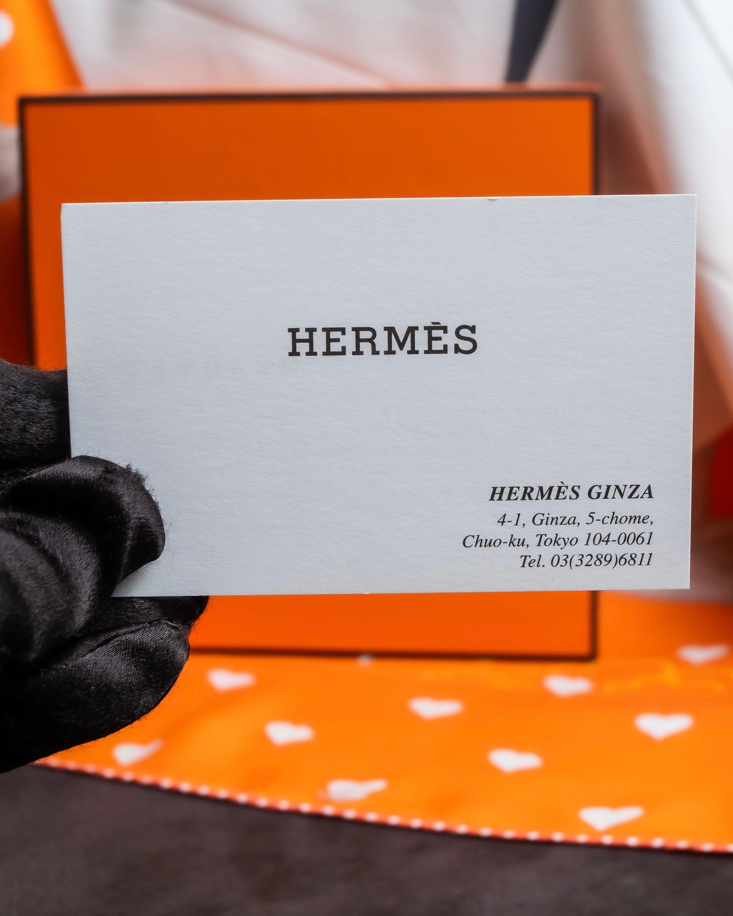 "HERMES" Romantic pattern tea time carre 65 scarf